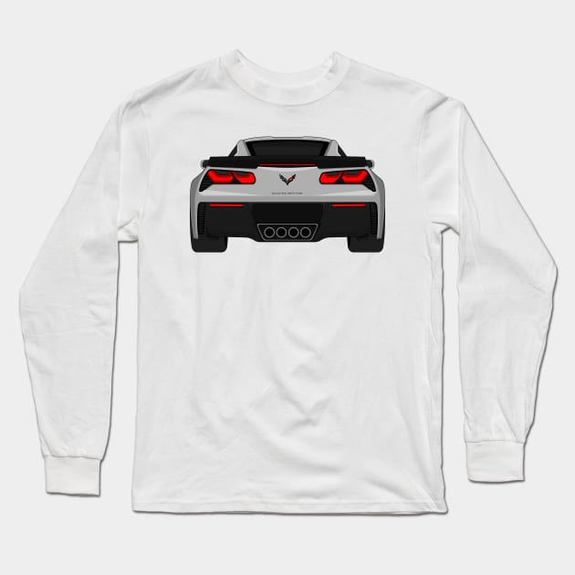 Z06 GREY Long Sleeve T-Shirt by VENZ0LIC